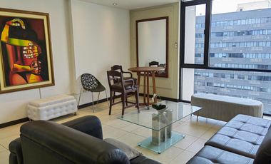 Suite amoblada y esquinera de alquiler en Puerto Santa Ana, Frente al Río.