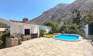 VENTA CASA DE CAMPO HUAROCHIRI COCACHACRA
