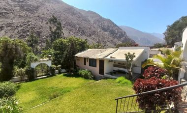 VENTA CASA DE CAMPO HUAROCHIRI COCACHACRA
