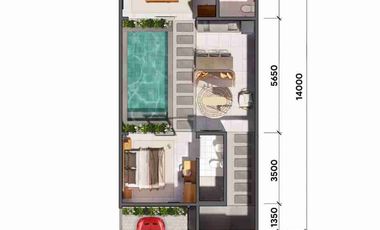 Leasehold Luxury Villa, only IDR 1 Billions at Padangsambian Klod, Denpasar Barat near Canggu