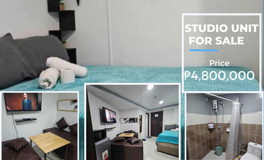 🌟 Fully-Furnished Studio Unit for Sale at Burnham Hill Condominium! 🌟