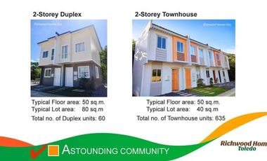 Affordable House & Lot @ Richwood Toledo