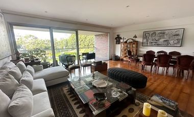 DEPARTAMENTO EN SAN ISIDRO CON VISTA A PARQUE DE 4 DORMITORIOS
