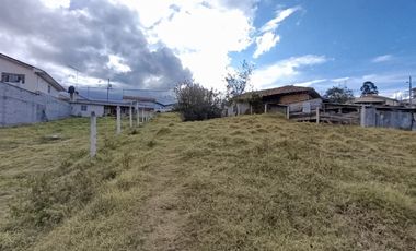 TERRENO DE 1242m2 EN VENTA CON FRENTE A DOS CALLES, SECTOR EL TABLÓN BAGUANCHI