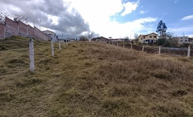 TERRENO DE 1242m2 EN VENTA CON FRENTE A DOS CALLES, SECTOR EL TABLÓN BAGUANCHI