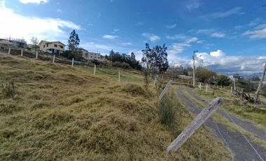 TERRENO DE 1242m2 EN VENTA CON FRENTE A DOS CALLES, SECTOR EL TABLÓN BAGUANCHI