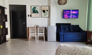 Suite en alquiler Amoblada o sin muebles Via Samborondon urbanizacion Matices