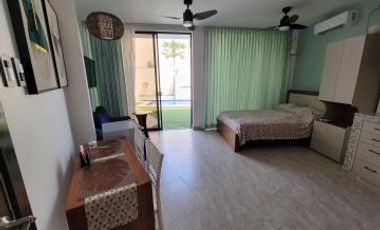 Suite en alquiler Amoblada o sin muebles Via Samborondon urbanizacion Matices