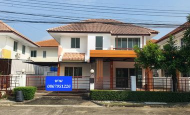 For sale: 2-storey detached house, Garden Villa Four Seasons Village, Rangsit Khlong 3, 60 sq m, 4 bedrooms