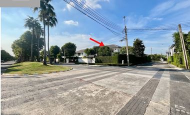 House  for sale ขาย ลดราคาพิเศษ บ้านหรูหลังมุม ที่ดินใหญ่ ถนนเมนใกล้ทะเลสาบ  ที่ ม. มัณฑนา เลค วัชรพล    Mantana Lake Watcharapol  ทำเลดีใกล้ทางด่วน