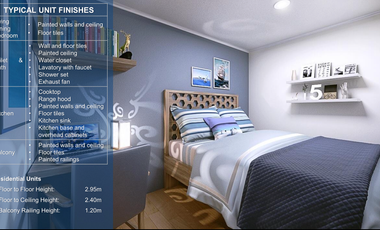 Rent to Own 2 bedroom Condo with balcony in Pasay City Starts at 53K+/ Monthly