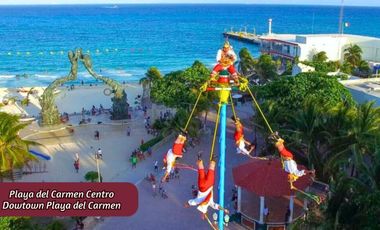 Penthouse con rooftop, vista al mar, en venta, Centro, Playa del Carmen