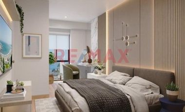 Departamento loft en venta de estreno cerca al mar en Chorrillos
