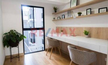 Departamento loft en venta de estreno cerca al mar en Chorrillos