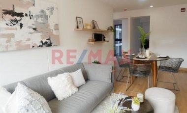 Departamento loft en venta de estreno cerca al mar en Chorrillos