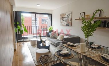 Departamento loft en venta de estreno cerca al mar en Chorrillos
