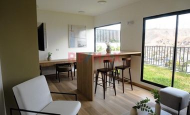 Departamento loft en venta de estreno cerca al mar en Chorrillos