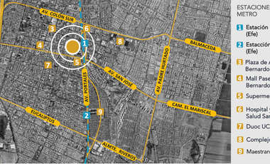 Departamentos Nuevos Av. Portales San Bernardo