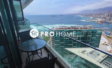 Se vende hermoso departamento 2D-2B amoblado al lado del Mall Plaza Antofagasta