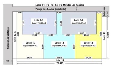 Venta de exclusivo Sitio ubicado en Condominio Mirador de Nogales, Machali, Venta Terreno, Machali