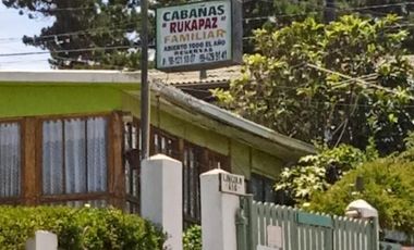 propiedad con 8 cabañas, el tabo