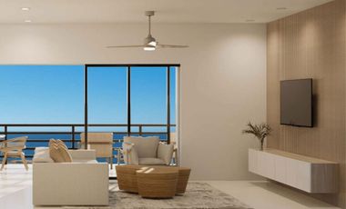 Penthouse de lujo con vista al mar en venta, en comunidad cerrada, Cerritos, BCS
