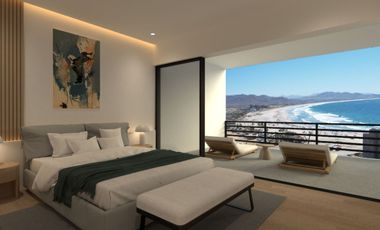 Penthouse de lujo en venta con vista al mar, en comunidad cerrada, Cerritos, BCS