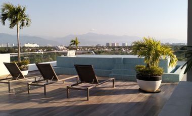 SE RENTA DEPARTAMENTO DE 2 RECAMARAS AMUEBLADO EN NUEVO VALLARTA