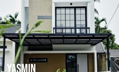 DIJUAL PERUMAHAN CLUSTER MURAH 2LT LOKASI STRATEGIS TAMAN YASMIN CURUG MEKAR BOGOR BARAT DEKAT TOL
