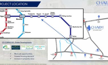 Condo within Metro Manila Charm Residences Cainta