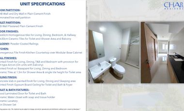 Condo within Metro Manila Charm Residences Cainta