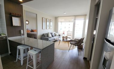 Se vende departamento amoblado en condominio Los Álamos sector Isla Teja, Valdivia