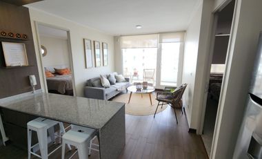 Se vende departamento amoblado en condominio Los Álamos sector Isla Teja, Valdivia