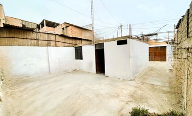 Terreno Con Casa Rústica En Venta En Ventanilla Tu Proyecto, Tu Estilo