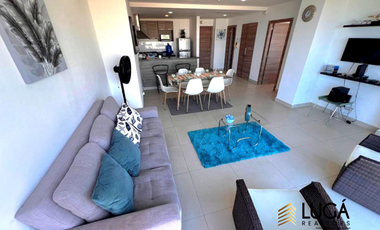 Suite amoblada con vista al mar en Renta, urbanización privada sector playa murciélago, Manta Ec