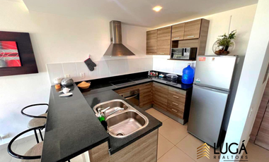 Suite amoblada con vista al mar en Renta, urbanización privada sector playa murciélago, Manta Ec