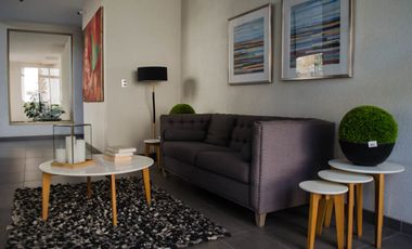 vendo depto amoblado de un dormitorio con estacionamiento y bodega