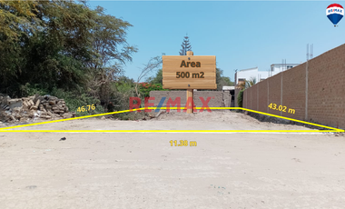 Terreno En Venta En Sector La Joyita Pimentel (T. ENEQUE)