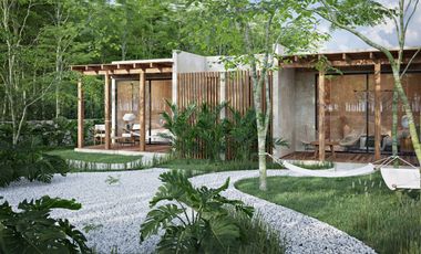 Casa con alberca privada en comunidad cerrada, en venta, Xpu-ha, Quintana Roo