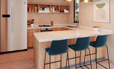 Casa en venta con alberca privada en comunidad cerrada,  Xpu-ha, Quintana Roo