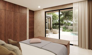 Casa en venta con alberca privada en comunidad cerrada,  Xpu-ha, Quintana Roo