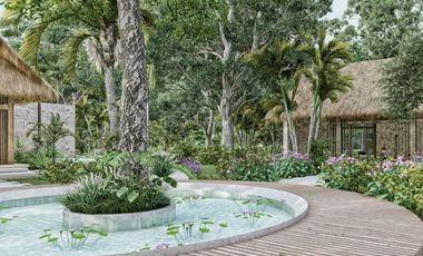 Casa en venta con alberca privada en comunidad cerrada,  Xpu-ha, Quintana Roo