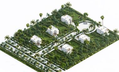 Casa en venta con alberca privada en comunidad cerrada,  Xpu-ha, Quintana Roo