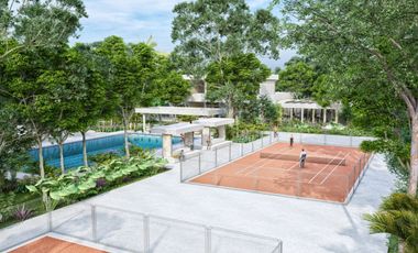Casa en venta con alberca privada en comunidad cerrada,  Xpu-ha, Quintana Roo