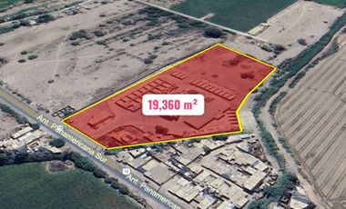 LOCAL 20MIL M²- CHINCHA BAJA, ANT. PANAM. SUR
