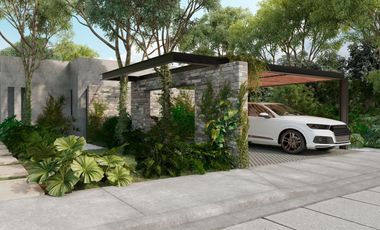 Casa con estudio, en venta, comunidad cerrada, alberca, Xpu-ha, Quintana Roo