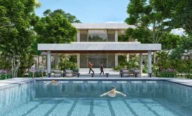 Casa en venta con estudio, alberca, comunidad privada, Xpu-ha, Quintana Roo