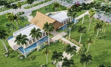 Residencia de dos pisos con estudio y alberca, en venta, Xpu-ha, Quintana Roo