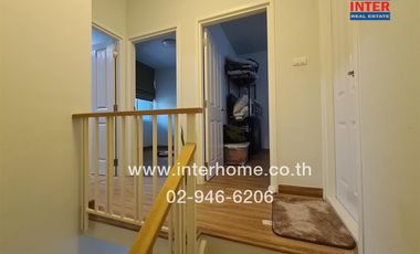 2-storey townhouse, 20 sq m, Ariya The Color Village, Phase 7, Sai Noi, next to Sai Noi Hospital, Bang Kruai-Sai Noi Road, Bang Kruai-Bangkok Road, Sa