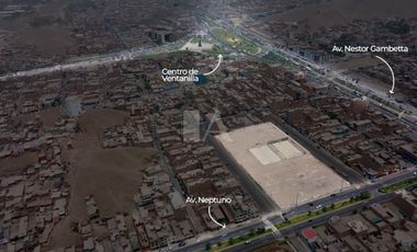Vendo Terreno 9,345 m² en Ventanilla